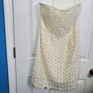 Jun & Ivy Ivory Dress Size Medium